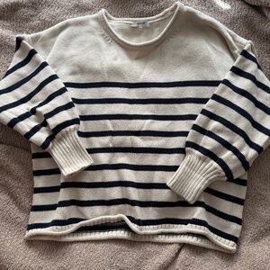 Madewell Cotton Roll neck Sweater